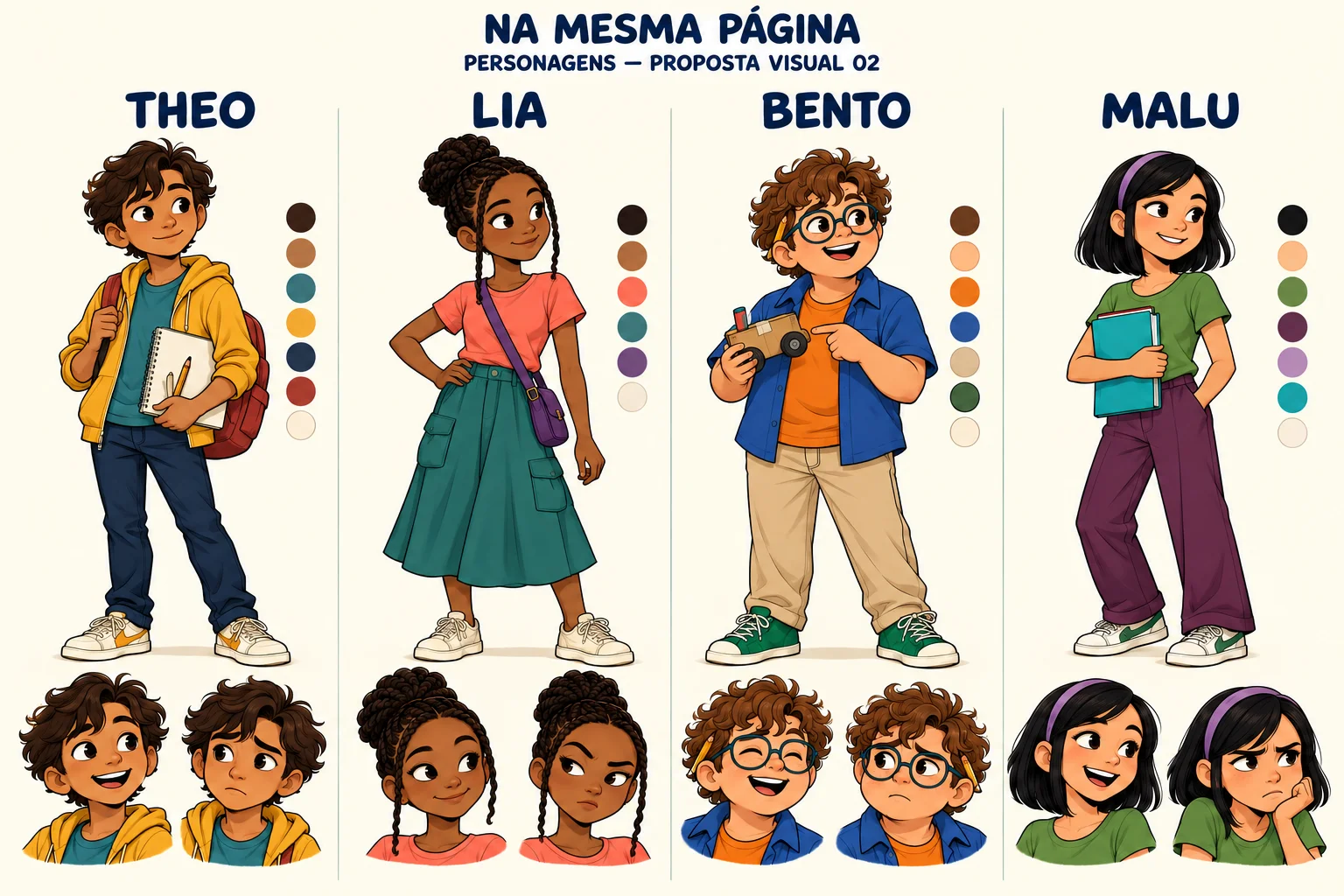 Theo, personagem de Na Mesma Página
